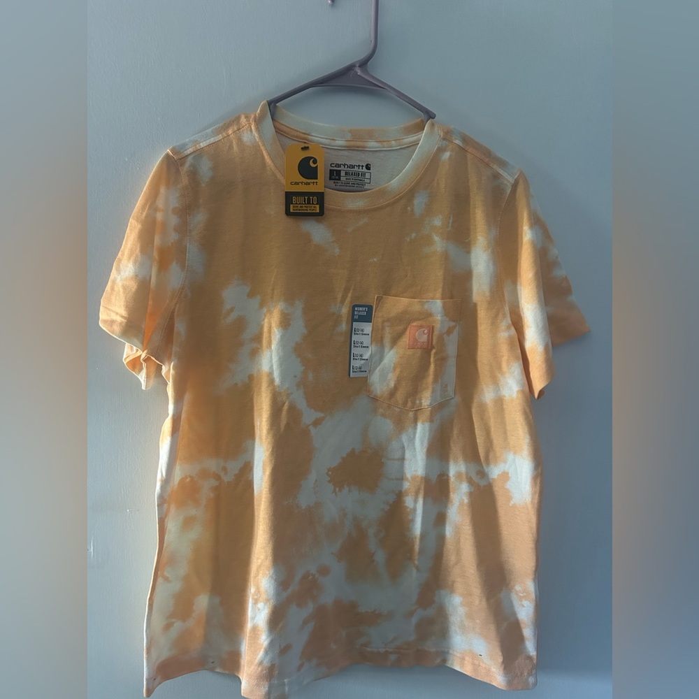 Carharrt tie dye shirt